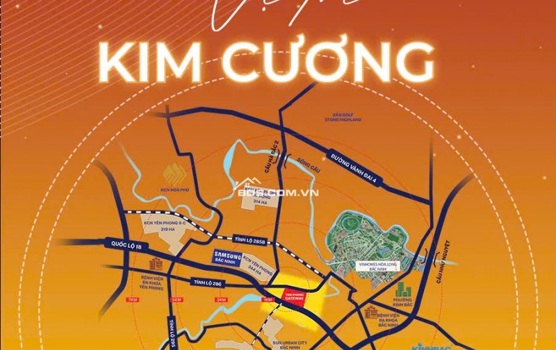 5 LÔ ĐẤT NỀN CUỐI CÙNG – YÊN PHONG GATEWAY