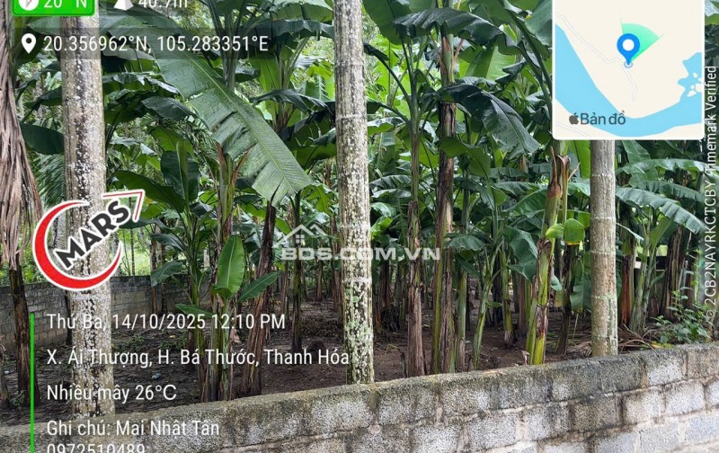 Ngân hàng phát mại đất tại thôn Côn, xã Điền Lư, tỉnh Thanh Hóa