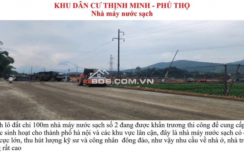 Bán đất 56 lô trung tâm Lạc Thuỷ, Hoà Bình – giá chỉ hơn 300 triệu, có lô view hồ cực đẹp