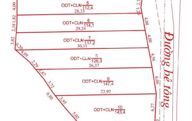  CHỈ 500 TRIỆU SỞ HỮU ĐẤT Ở ĐÔ THỊ TRUNG TÂM CHỢ BÃI NAI, P. KỲ SƠN 