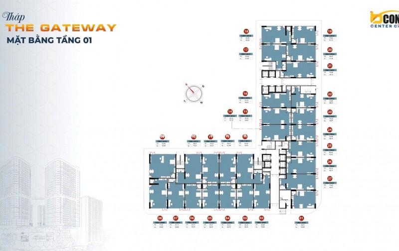 Bcons Center City –  cọc chỉ 5% và tới 7/2026 mới tiếp tục thanh toán