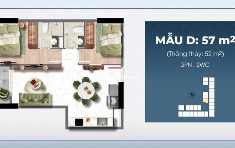 Bcons Center City –  cọc chỉ 5% và tới 7/2026 mới tiếp tục thanh toán