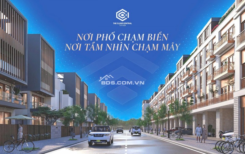 The Cloud Central Tuy Hòa tọa lạc ngay tại vị trí đất vàng bậc nhất P. Tuy Hoà