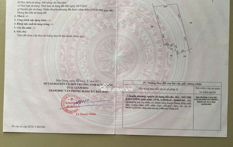 Bán Nhà Đất Tại Ấp Nhất Thạnh Hoà 500M2 SHR Chỉ 2 Tỷ. Lh:0913314259.