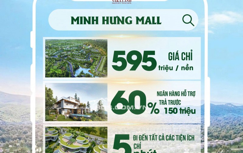  Ưu đãi đặc biệt: Tặng ngay 20 triệu khi cọc 50 triệu – Đất thổ cư sát KCN Minh Hưng