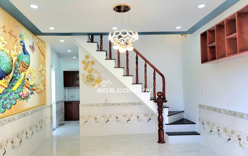  BÁN NHÀ CẤP 4 XÂY MỚI 730 TRIỆU , ĐÔNG THẠNH HÓC MÔN , DT 53M2 SHR