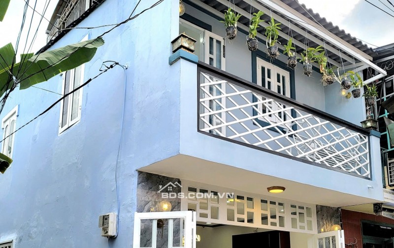  BÁN NHÀ CẤP 4 XÂY MỚI 730 TRIỆU , ĐÔNG THẠNH HÓC MÔN , DT 53M2 SHR