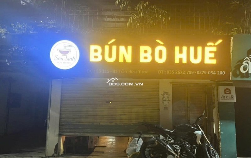 SANG NHƯỢNG CỬA HÀNG ĂN UỐNG – VỊ TRÍ ĐẮC ĐỊA QUẬN ĐỐNG ĐA