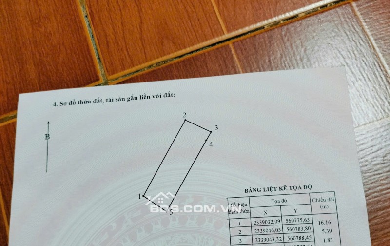 Lô trục chính mặt nhìn Khu Công Nghiệp, tại Sơn Trung - Nam Sơn - Bắc Ninh