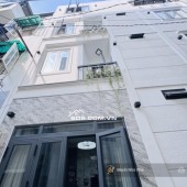 BÁN NHÀ HOÀNG HOA THÁM P5 PHÚ NHUẬN 4 TẦNG FULL NT 5PN 36m² 6.5T TL