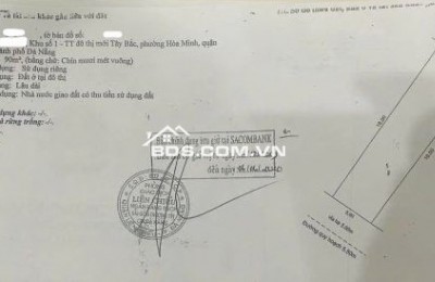 Bán đất đường Hoà Minh 19, Liên Chiểu, Đà Nẵng