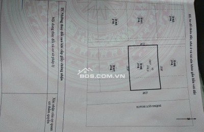 Chính Chủ Cần Bán Lô Biệt Thự Đồi Thủy Sản 216m² Mặt Tiền 12m Tại Trung Tâm Bãi Cháy, Quảng Ninh