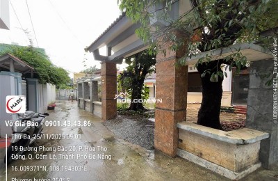 Chính chủ cần bán 350m2 đất kiệt Phong Bắc 20, Cẩm Lệ, Đà Nẵng