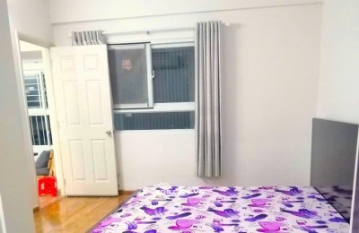 Cho thuê chung cư Võ Thị Sáu, Q3: 90m2, 2p ngủ, 1wc, Nội thất, 10tr5/th