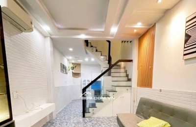 HẺM THÔNG PHAN VĂN TRỊ P.11 BÌNH THẠNH - 30M RA MẶT TIỀN - 4 TẦNG BTCT 5PN MỚI ĐẸP - DT 36M² (3.6x10) - SD 140M² SỔ A4 - CHỈ 6.x TỶ.