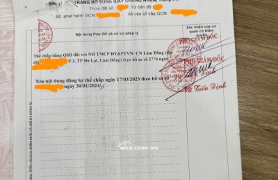 đất đẹp Lộc An- Bảo Lâm, 246.2m² (full thổ cư) chỉ  9 triệu/m².