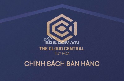 The Cloud Central Tuy Hòa tọa lạc ngay tại vị trí đất vàng bậc nhất P. Tuy Hoà