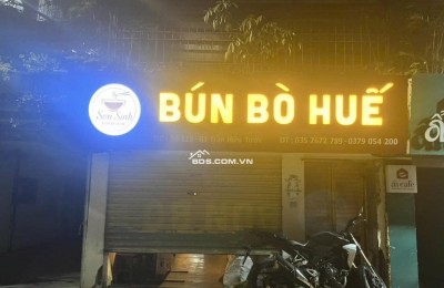 SANG NHƯỢNG CỬA HÀNG ĂN UỐNG – VỊ TRÍ ĐẮC ĐỊA QUẬN ĐỐNG ĐA