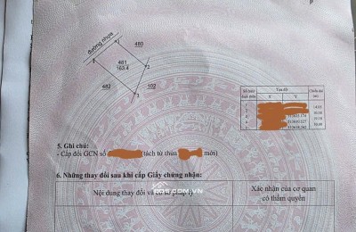 HOT Tân Lạc-Bảo Lâm, 163,4m2(full thổ), 8,5tr/m2 có thương lượng