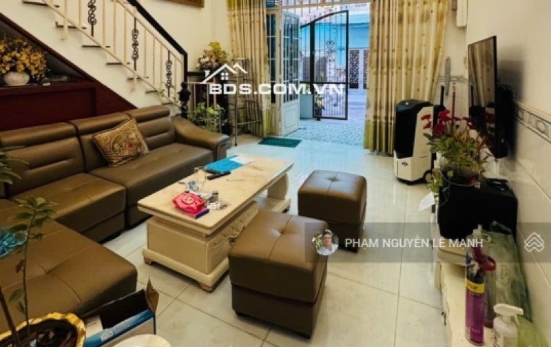 BÁN NHÀ LẠC LONG QUÂN P.10 TÂN BÌNH 57.5m²(4.35m nở hậu 4.5m x 13.05m) 5.2T TL