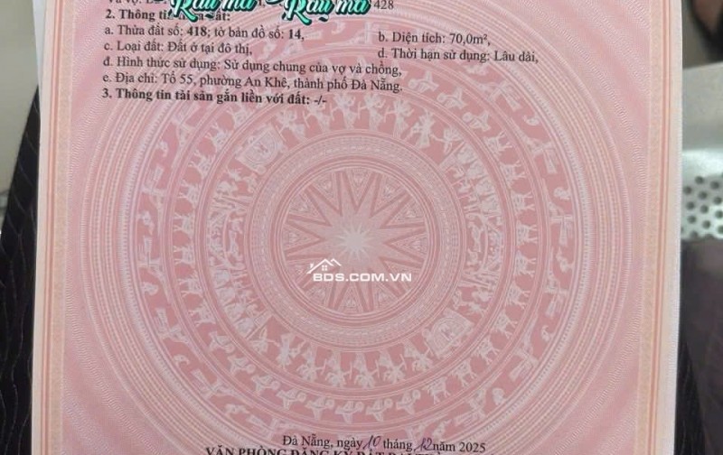 Cần bán lô đất kiệt Ô TÔ K123 Nguyễn Công Hoan