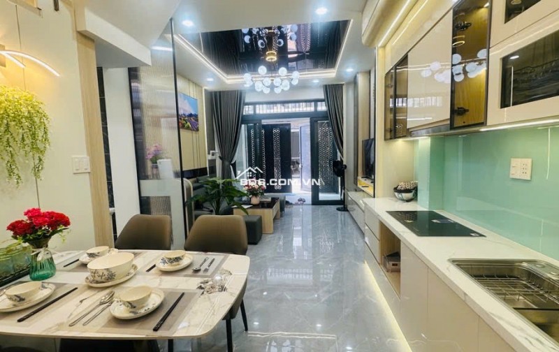 FULL NỘI THẤT CAO CẤP - PHAN HUY ÍCH - TÂN SƠN - TÂN BÌNH - 60M2 - 4 TẦNG - HẺM Ô TÔ - CHỈ 7.X TỶ