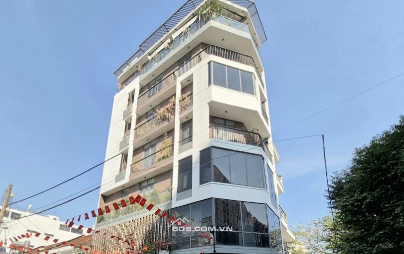 Khu Cityland- Góc 2 Mặt tiền đường 8m, 7 tầng THANG MÁY, chỉ 14 tỷ 5