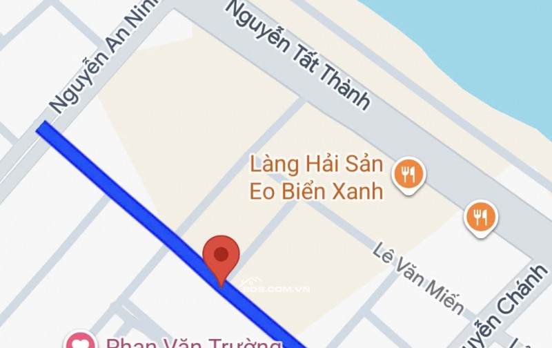 Bán đất đường Phan Văn Thuật nằm song song Nguyễn Tất Thành - Sát biển