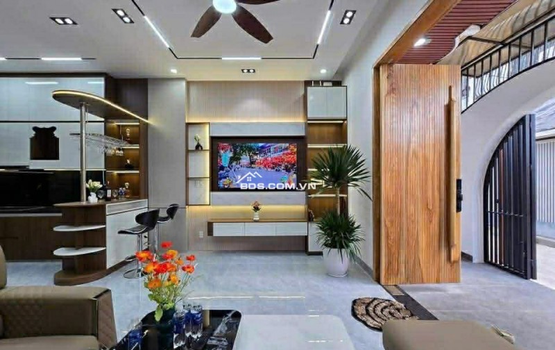 Bán Nhà 3 tầng 3 mê mới 100% kiệt Ô TÔ Trần Đình Tri