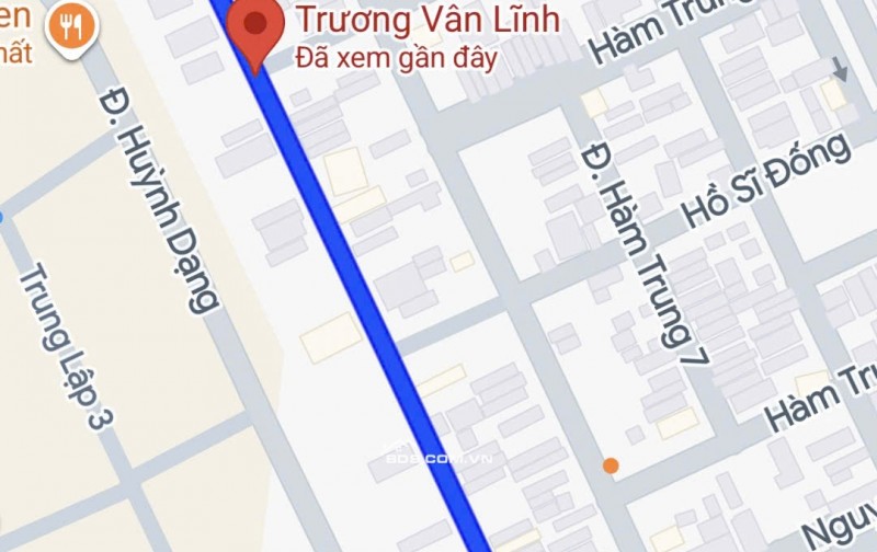 Bán đất đường TRƯƠNG VÂN LĨNH - song song Võ Duy Dương