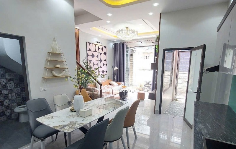 BÁN NHÀ ĐẸP 2.186 TỶ 3 TẦNG 45M2 FULL NỘI THẤT NGÕ CẦU ĐÔNG