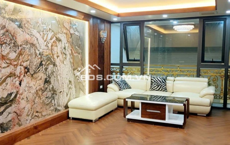 Bán Nhà, 2 Ô TÔ Tránh, Tân Mai 47m, 8 tầng, mt 4m, giá 23 tỷ.