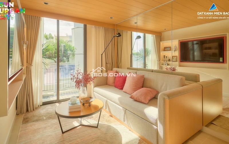 Chỉ từ 1,8 tỷ sở hữu căn 1ngủ + giá tốt nhất Sun Urban City Hà Nam, siêu chiết khấu 15,5%