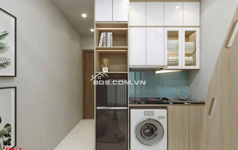 Nhà Đẹp, Xây Mới, Dòng Tiền, Thang Máy, Tam Trinh, Hoàng Mai 57m, 7 tầng, mt 5,7m, giá 18.5 tỷ