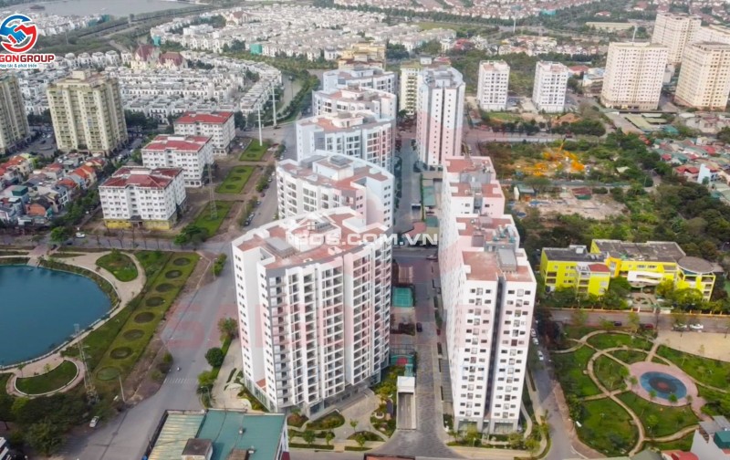 Căn góc 105m2 Le Grand Jardin Sài Đồng Long Biên – 3PN, Full nội thất, Tầng cao