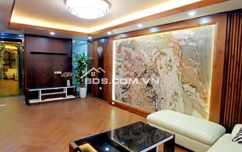 Bán Nhà, 2 Ô TÔ Tránh, Tân Mai 47m, 8 tầng, mt 4m, giá 23 tỷ.