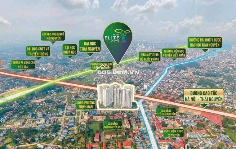 Bán quỹ căn ngoại giao giá tốt nhất tòa A1 Tecco Elite, Vốn ban đầu chỉ 500tr, HTLS 0%/18Th