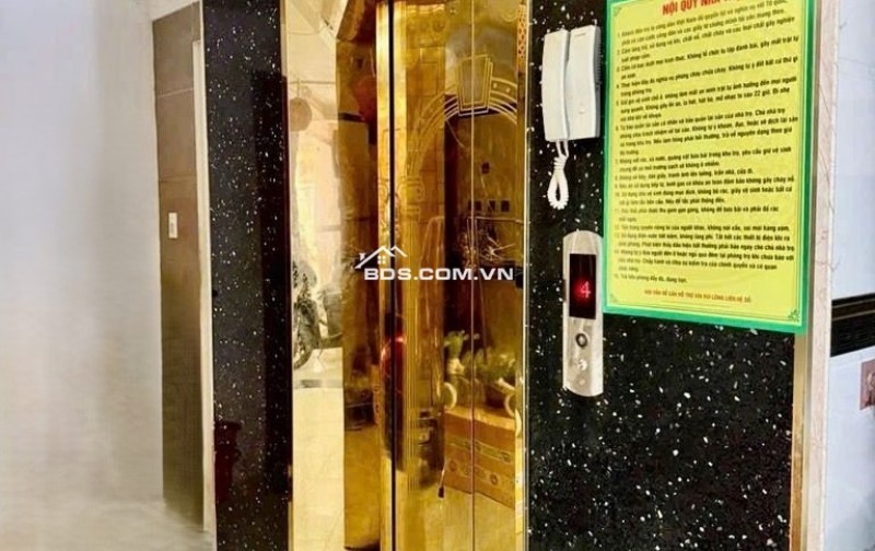 CHDV 11PN T.máy mặt tiền đường 14m Quang Trung 6 lầu 76m2 ngay Mercedes TN 50tr 16 tỷ hơn