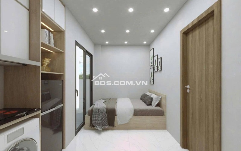 Nhà Đẹp, Xây Mới, Dòng Tiền, Thang Máy, Tam Trinh, Hoàng Mai 57m, 7 tầng, mt 5,7m, giá 18.5 tỷ