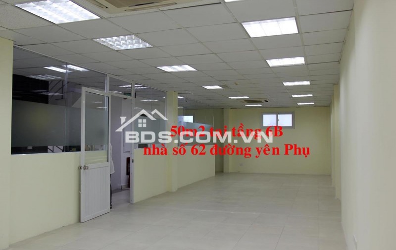 Chủ nhà còn trống duy nhất VP 45m cho thuê giá rẻ tại đường Yên Phụ