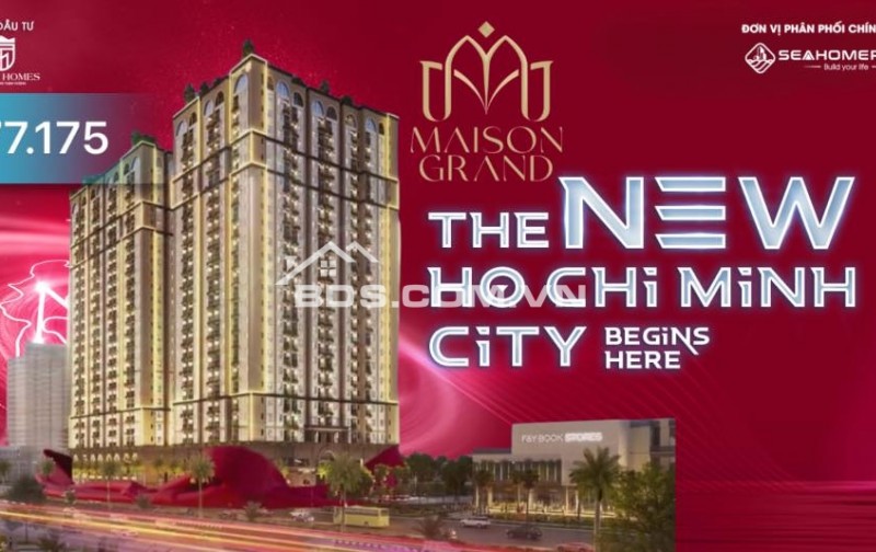 BÁN CĂN SHOPHOUSE RẼ NHẤT THỊ TRƯỜNG, CC MAISON GRAND - TUMYS HOME PHÚ MỸ