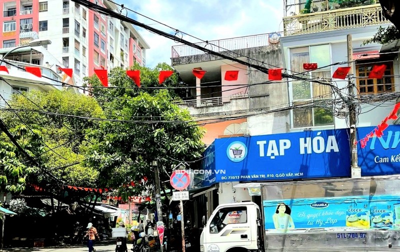 Khu phân lô đường 8m, Nguyễn Văn Lượng, 60m², 3 tầng, 10tyr 3