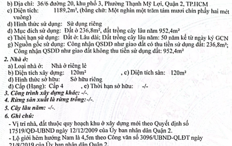 BÁN ĐẤT 1 XẸC ĐƯỜNG NGUYỄN THỊ ĐỊNH