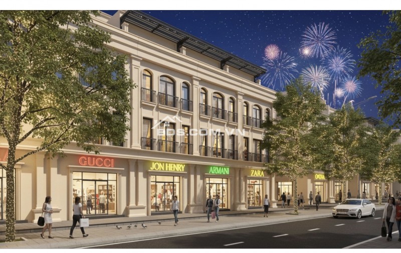 Nhà Phố 3 Mặt Tiền View Sông, View Công Viên 7ha, 8mx20m, 152m2