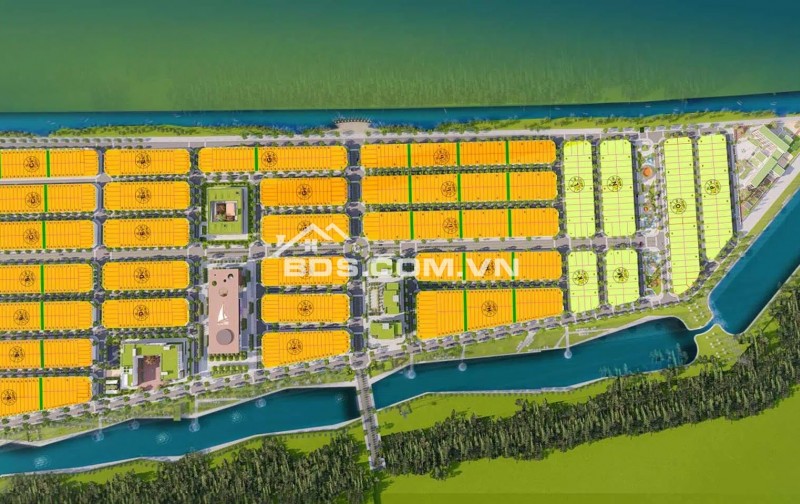 Đất 2 mặt tiền Lô góc KDC Dragon Pearl hạ tầng PCCC tiện ích đầy đủ đường xe hơi SHR sang tên ngay