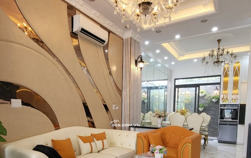 siêu phẩm nhà mới full nội thất cao cấp, Nhà Bè - Đường nhựa 9M