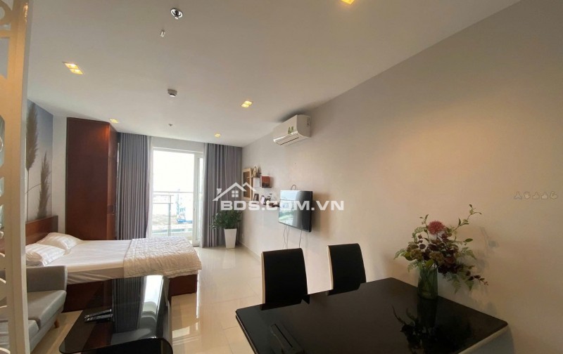 C/c Sky Center, Phổ Quang, P2, TB: 47m2, Officetel, Nội thất mới, 11tr/th.