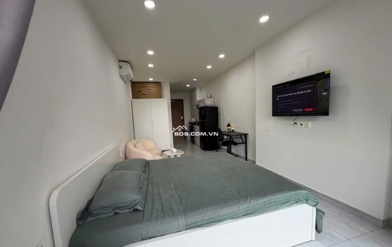 Chung cư Sky Center, dạng office, Nội thất, 45m2, 1PN, 11tr5/th.