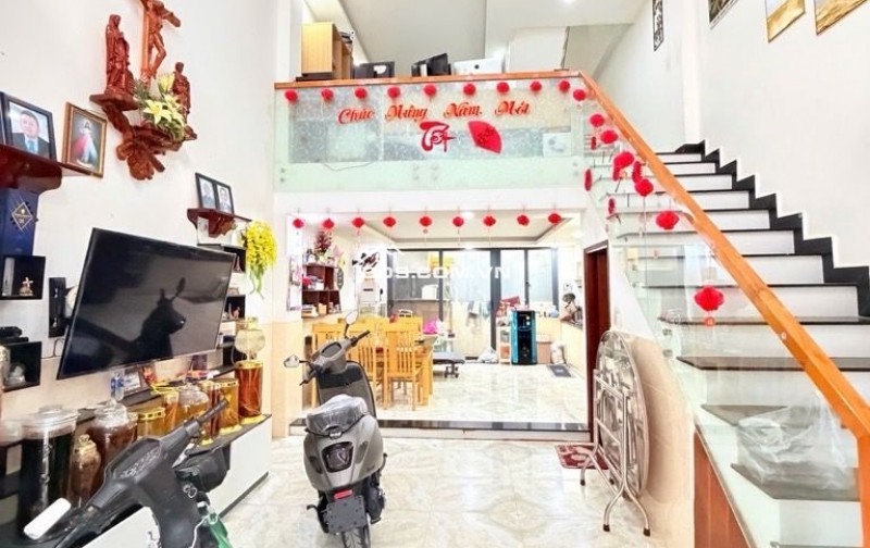 Nhà đẹp KDC Trung Nhân Q12 – 4 tầng BTCT – xe hơi – giá 5.x tỷ