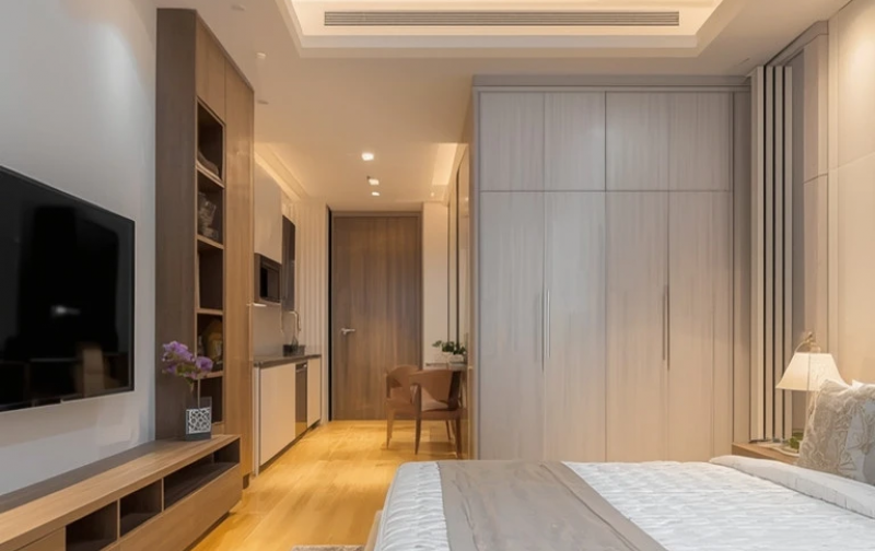 Bán căn hộ 77m2 Le Grand Jardin Sài Đồng Long Biên – 2PN, Tầng cao, Full nội thất